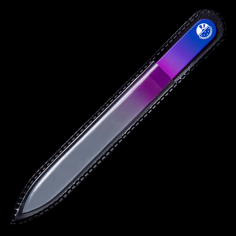 Glass Nail File - Purple/Pink - Image 3